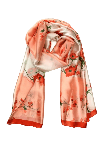 H12- Hijab de  seda