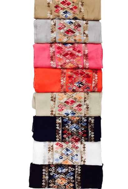 H17- Hijab con Bordado