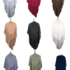 K1- Khimar Largo con 3 Velos en Seda Medina