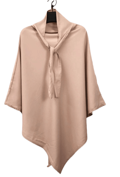 Khimar Corto en Seda Medina
